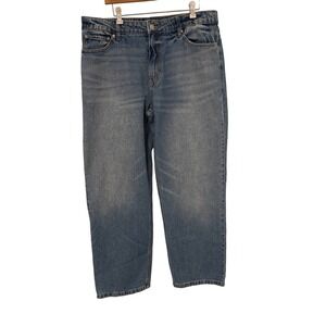 Original Use Relaxed Straight Blue Jeans 38X30 Pre-owned
